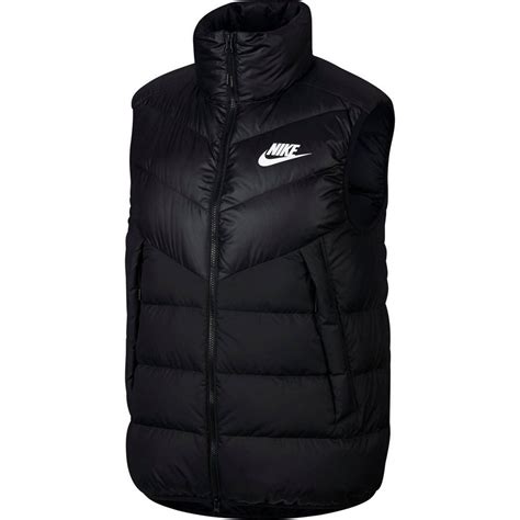 nike daunenweste schwarz